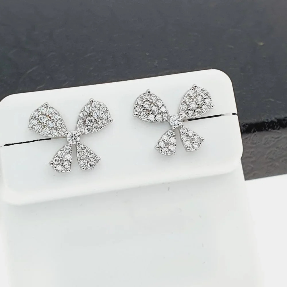 925 sterling silver luxury CZ earrings for women/girls, Best for gift, RJUS2167